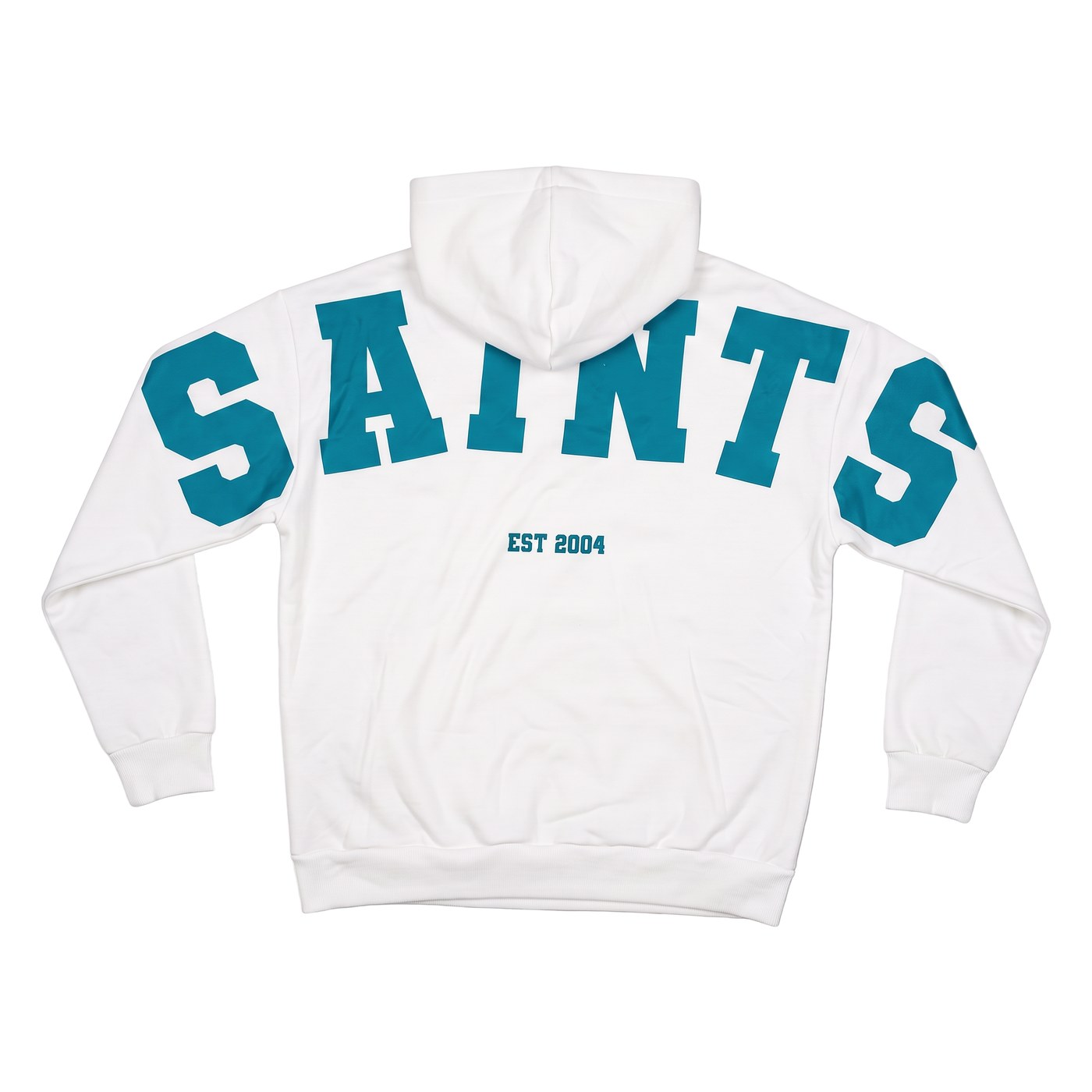 White Saints Hoodie back